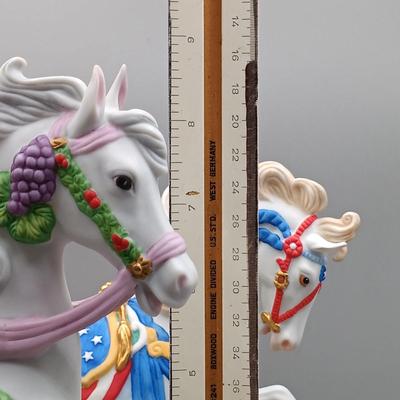 LOT 2: Lenox Pride of America & Carousel Tropical Horse