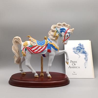 LOT 2: Lenox Pride of America & Carousel Tropical Horse