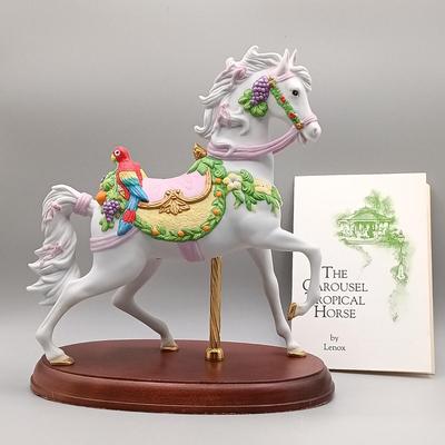 LOT 2: Lenox Pride of America & Carousel Tropical Horse