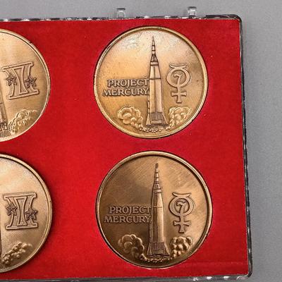 LOT 3: Space First 6-Coin Commemorate Bronze Set