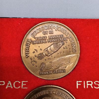 LOT 3: Space First 6-Coin Commemorate Bronze Set