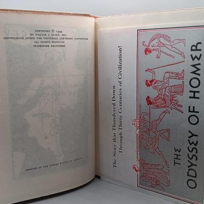 LOT 5: Vintage 1970s Classics Club Book Collection - The Iliad, The Odyssey, Meditations & More