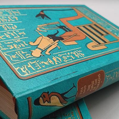 LOT 6: Ferni Editions Yves Naud The Curse of the Pharoahs Vol I & II and Pierre Montet's Isis