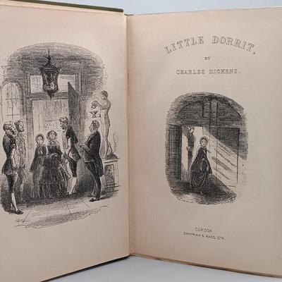 LOT 8: Antique Books - Arthur Conan Doyle's The Lost World 1912, H. G. Wells The Outline of History 1920 & Charles Dickens'...