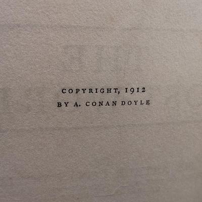LOT 8: Antique Books - Arthur Conan Doyle's The Lost World 1912, H. G. Wells The Outline of History 1920 & Charles Dickens'...