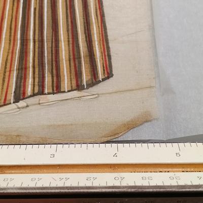 LOT 14: Set of (4) Japanese Silk Paintings with a Chinese Rice Paper Painting