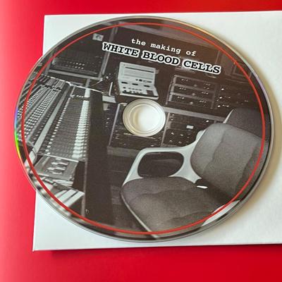 LOT 84B: White Stripes “White Blood Cells” Album w/ Photobook and DVD Third Man Records #48