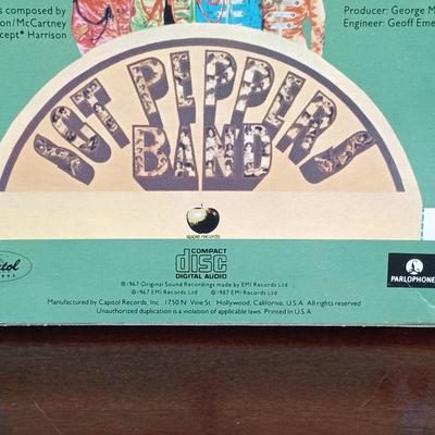 LOT 103B: NIB Sealed The Beatles 1987 Longbox CD Sgt Pepper's Lonely Hearts Club Band