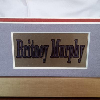 LOT 104B: Signed Photo of Britney Murphy
