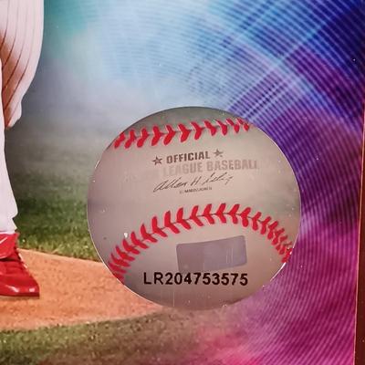 LOT 106B: Phillies 1993 National League Champions Plaque, Signed Photo of Johnny Callison, 2008 World Series Champions Plaque & More