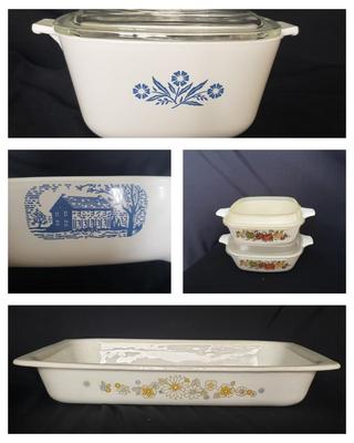 Traditional and Unique Corning Ware and Pyrex (PB-KD)