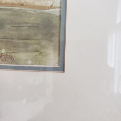 Original/Signed Watercolor by MJ Bily (PB-KD)