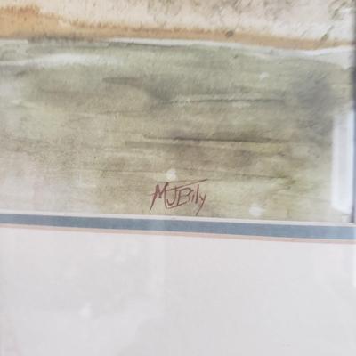 Original/Signed Watercolor by MJ Bily (PB-KD)