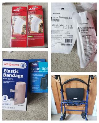 Drive Foldable Walker W/Seat and More (PB-KD)