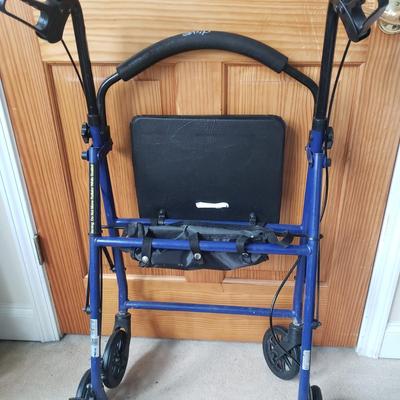 Drive Foldable Walker W/Seat and More (PB-KD)