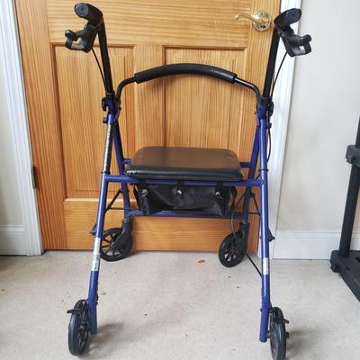 Drive Foldable Walker W/Seat and More (PB-KD)