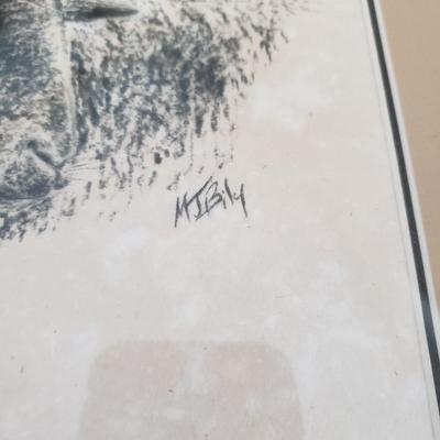 Signed Artwork by MJ Bily and Button (PB-KD)