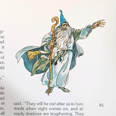 LOT 117B: J.R.R. Tolkien The Hobbit Illustrated edition 1977