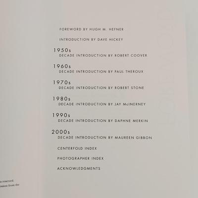 LOT 143B: 2008 Playboys complete book of centerfolds Large book 1953-2006