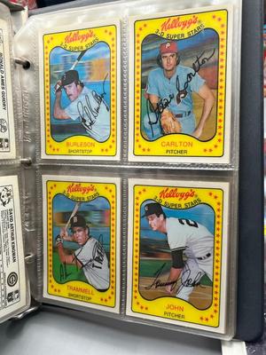 LOT 132B: Baseball Cards and Memorabilia