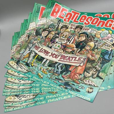 LOT 134B: Seven Copies of Beatlesongs! Promotional Posters