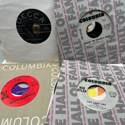 LOT 140B: Stack of 45s Vinyl (Dozens of Records) - The Supremes, Tina Turner, Journey and Much More