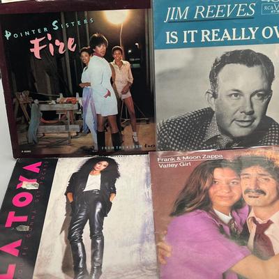 LOT 182B: Stack of 45s Vinyl (Dozens of Records) - Journey, Willie Nelson, The Righteous Brothers and Much More