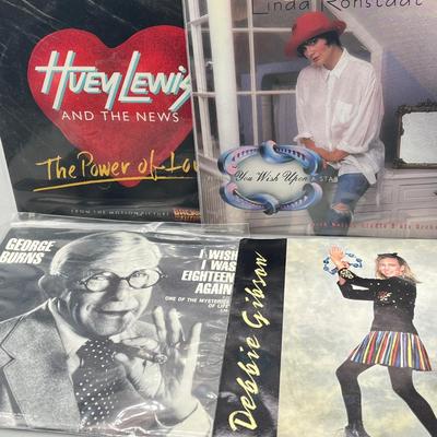 LOT 187B: Stack of 45s Vinyl (Dozens of Records) - Bon Jovi, Van Halen, Motley Crue, Guns N' Roses and Much More