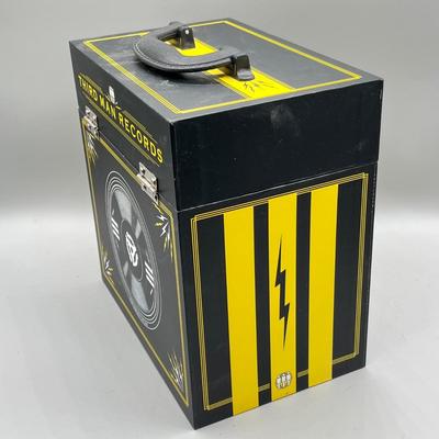 LOT 190B: Two Third Man Records 45 Record Carrying Cases