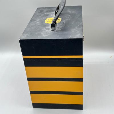 LOT 190B: Two Third Man Records 45 Record Carrying Cases