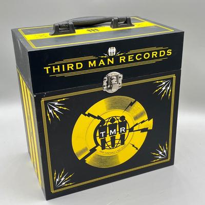 LOT 190B: Two Third Man Records 45 Record Carrying Cases