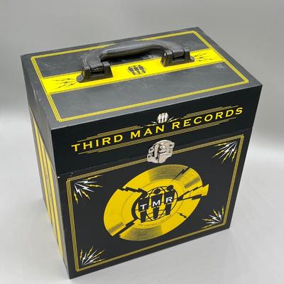 LOT 190B: Two Third Man Records 45 Record Carrying Cases