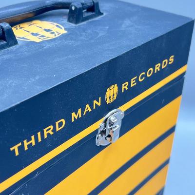 LOT 190B: Two Third Man Records 45 Record Carrying Cases