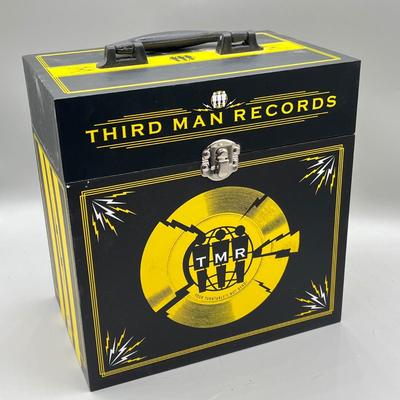 LOT 190B: Two Third Man Records 45 Record Carrying Cases