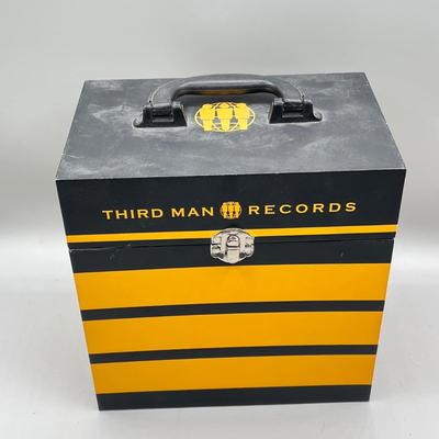 LOT 190B: Two Third Man Records 45 Record Carrying Cases
