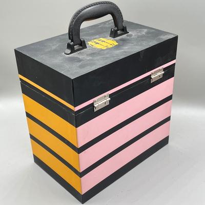 LOT 190B: Two Third Man Records 45 Record Carrying Cases