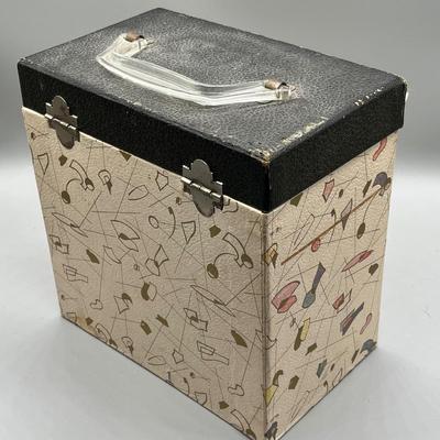 LOT 191B: Three Vintage 45 Record Carrying Cases Filled with Vinyl Single Records - Elvis, Prince, Rolling Stones and Much More