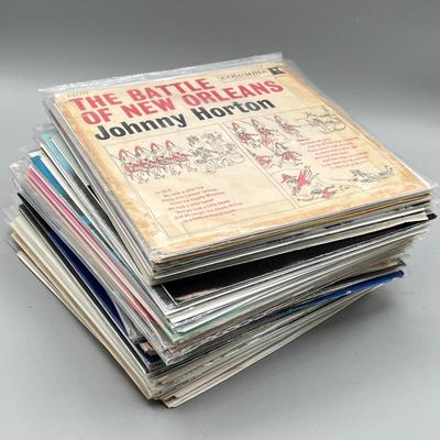 LOT 191B: Three Vintage 45 Record Carrying Cases Filled with Vinyl Single Records - Elvis, Prince, Rolling Stones and Much More