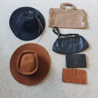Vintage 50's/60's Style Hats and Purses (PC-KD)