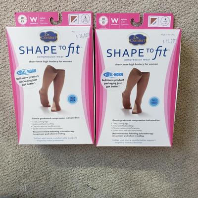 NIB Dr. Comfort Compression Wear/Spanx/Smartwool Size M & L (PC-KD)