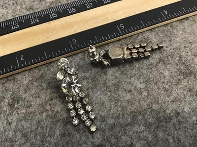 Vintage Rhinestone Earrings