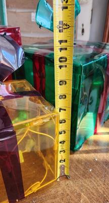 Set of 3 packages decor