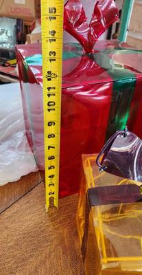 Set of 3 packages decor