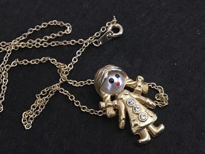 Vintage Lil Girl Necklace