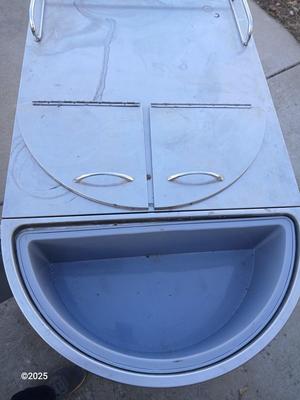 Mobile stainless steel food cart
