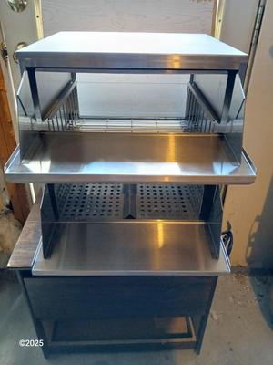 APW WYOTT Countertop Hot Dog Steamer DS 1A Commercial Hot dog warmer