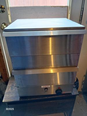 APW WYOTT Countertop Hot Dog Steamer DS 1A Commercial Hot dog warmer