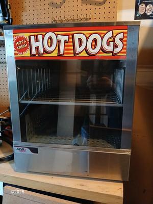 APW WYOTT Countertop Hot Dog Steamer DS 1A Commercial Hot dog warmer