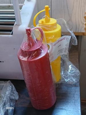 Nostalgia Electrics Old Fashioned Hot dog roller grill with condiment containers, chrome napkin holder