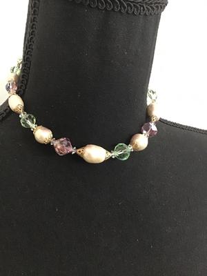 Vendome Vintage Crystal Necklace Vintage